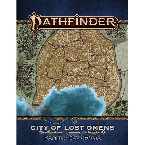 Pathfinder 2nd Edition: City of Lost Omens Poster Map Folio