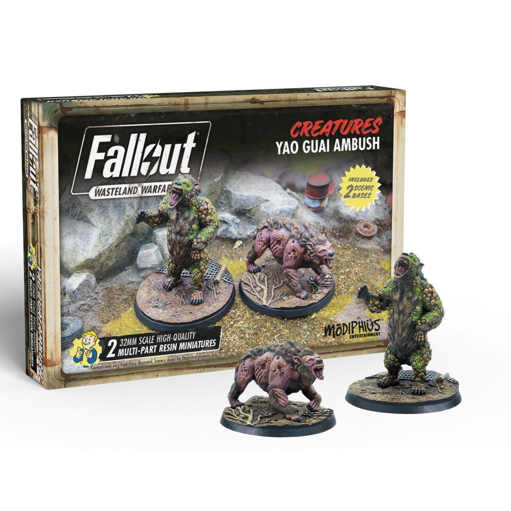 Fallout Wasteland Warfare: Yau Guai Ambush