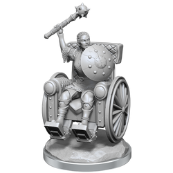 D&D Minis: Human Clerics Accessibility (Unpainted / WV18)