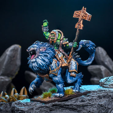 Riftforged Orc: Stormcaller on Manticore