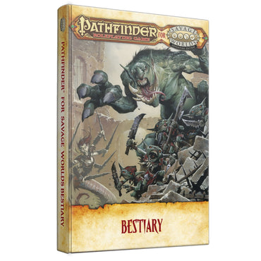 Pathfinder 2nd Edition: For Savage Worlds: Bestiary Hard Cover