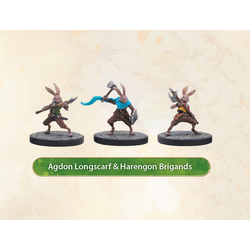 D&D Minis: Harengon Brigands (Prepainted)