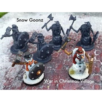 War in Christmas Village: Snow Goonz