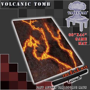 F.A.T. MAT: Volcanic Tomb 60"X44"