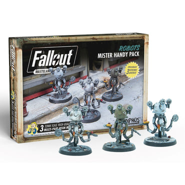 Fallout Wasteland Warfare: Robots: Mister Handy Pack