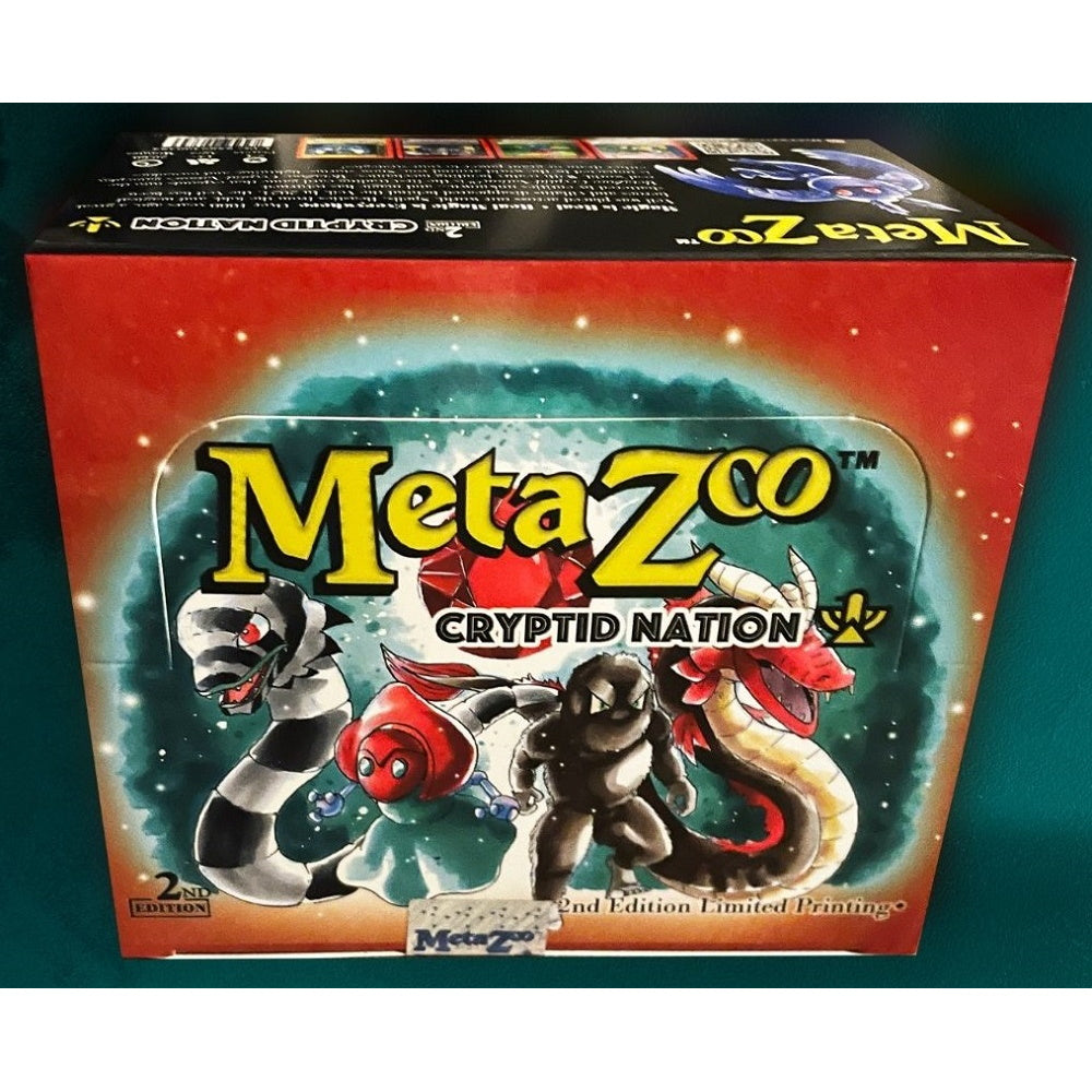MetaZoo Cryptid Nation 2nd Edition Booster Box