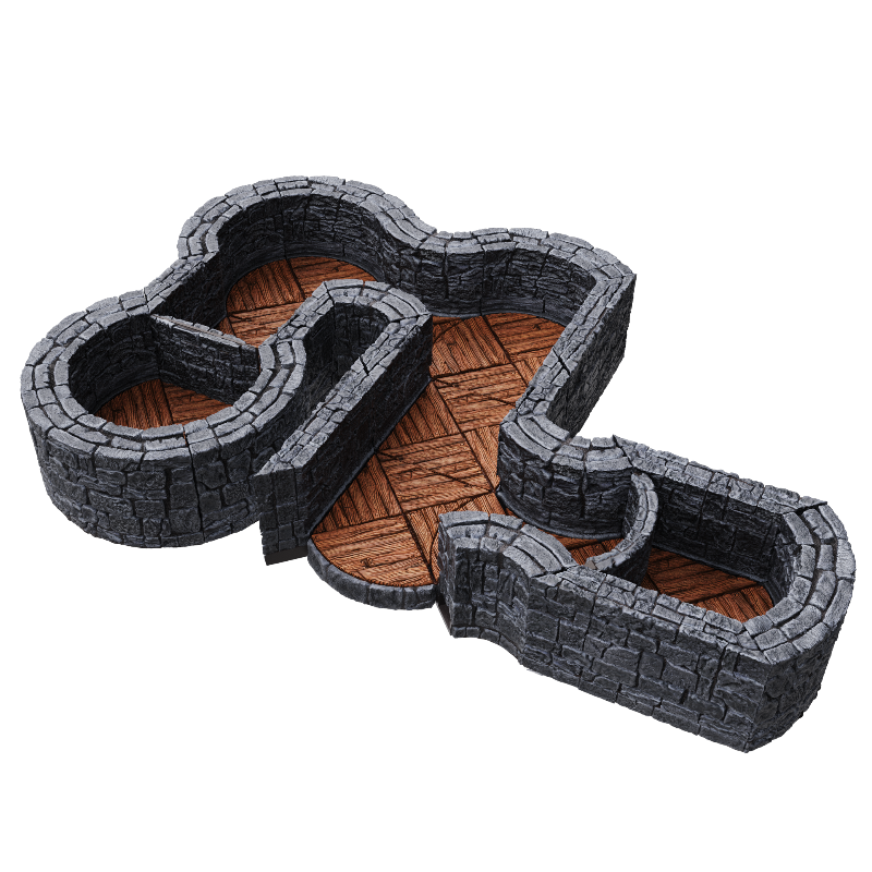 Warlock Dungeon Tiles: Dungeon Tiles 1