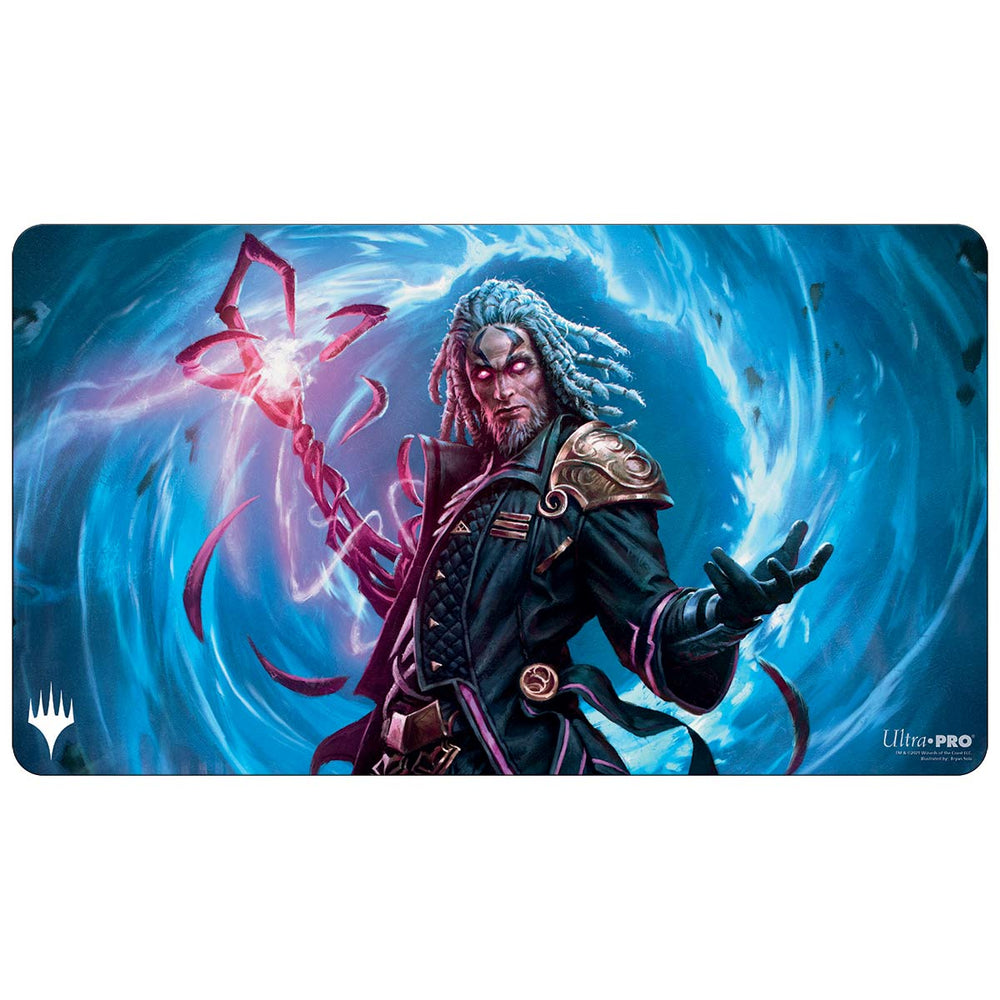 Kamigawa Neon Dynasty Playmat A featuring Tezzeret, Betrayer of Flesh for Magic: The Gathering
