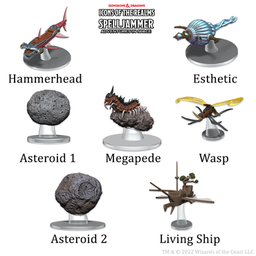 Icons of the Realms : Spelljammer Asteroid Encounters