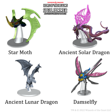 Dungeons & Dragons Miniatures: Icons of the Realms: Astral Elf Patrol