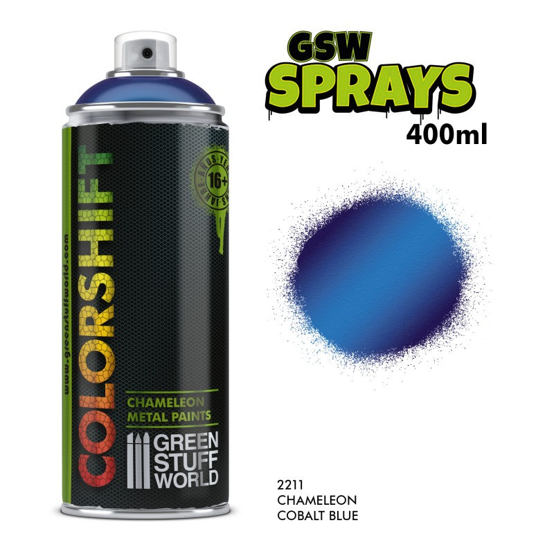 GSW: Colorshift Sprays - Cobalt Blue (400ml) #2211