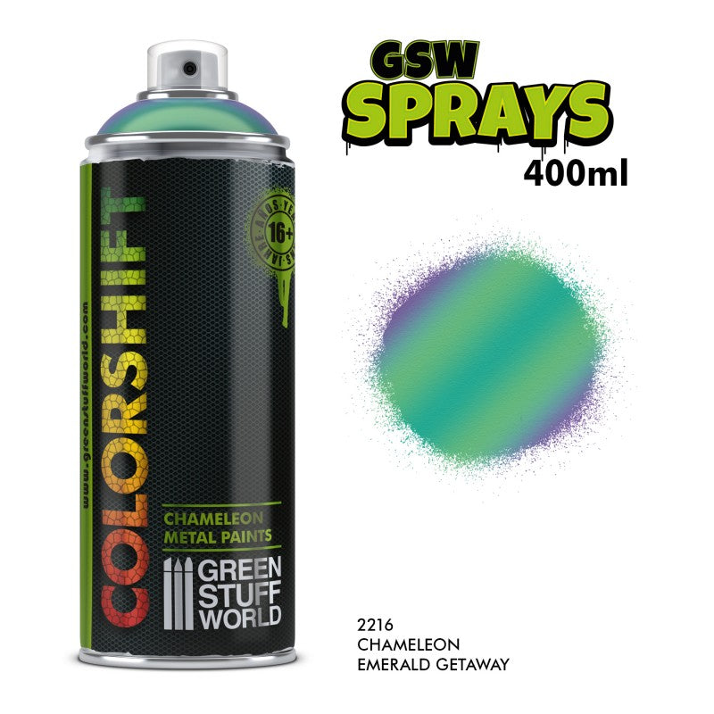 GSW: Colorshift Sprays - Emerald Getaway (400ml) #2216