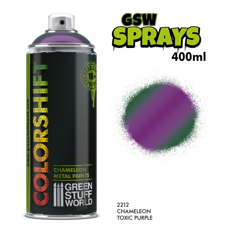 GSW: Colorshift Sprays - Toxic Purple (400ml) #2212