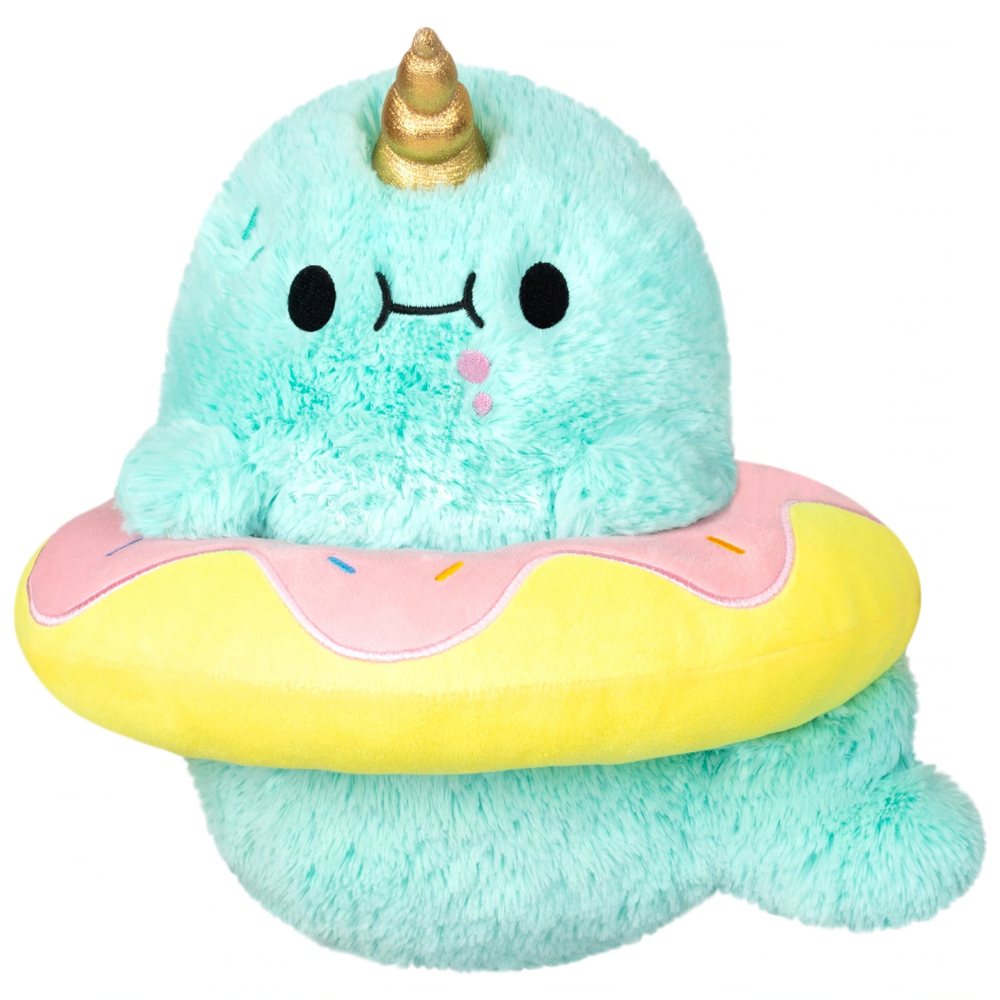 Squishable Mini: Sparkles the Narwhal in Donut