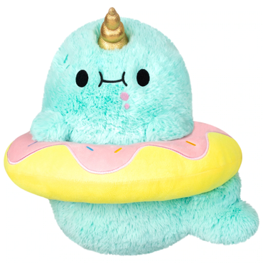Squishable Mini: Sparkles the Narwhal in Donut