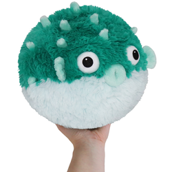 Squishable Mini: Teal Pufferfish