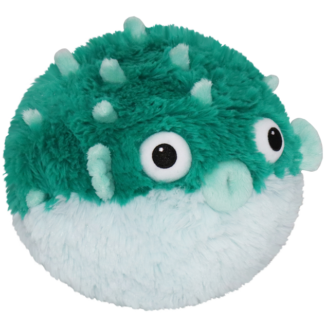 Squishable Mini: Teal Pufferfish