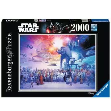 Puzzle: Ravensburger - 2000 Pieces: Star Wars Universe