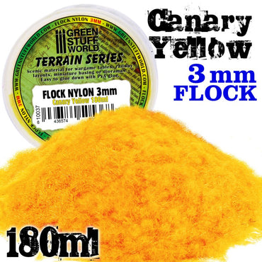 GSW: Terrain Series - Grass Flock Canary Yellow (3mm / 180ml)