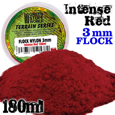 GSW: Terrain Series - Grass Flock Intense Red (3mm / 180ml)