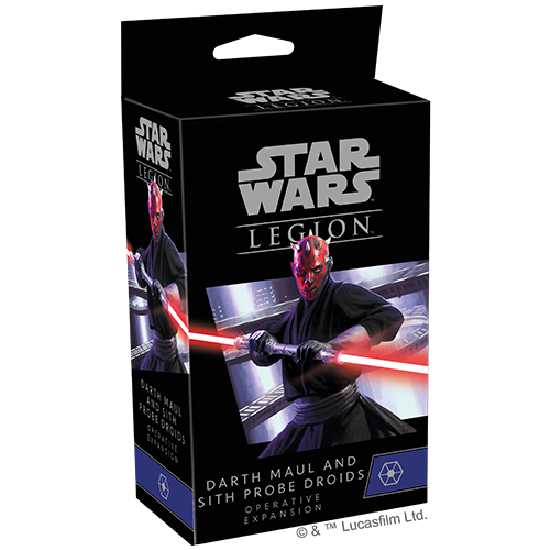 Star Wars Legion: Seperatist Alliance: Darth Maul And Sith Probe Droid Operative Expansion