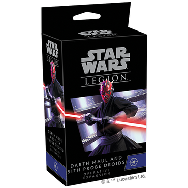 Star Wars Legion: Seperatist Alliance: Darth Maul And Sith Probe Droid Operative Expansion
