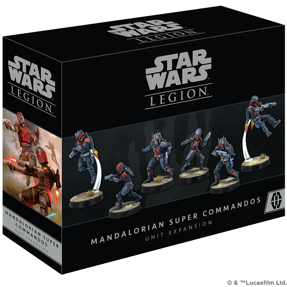 Star Wars Legion: Shadow Collective: Mandalorian Super Commandos Unit Expansion