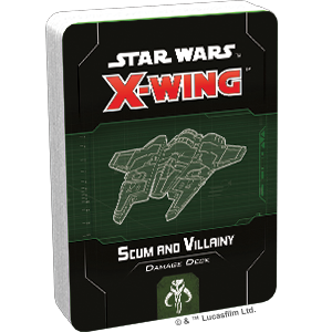 X-Wing 2nd Edition: Damage Deck Scum and Villainy