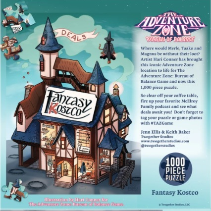 Twogether Puzzles (1000 Pieces): The Adventure Zone - Fantasy Kostco