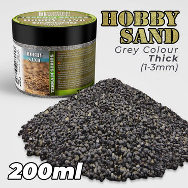 GSW: Terrain Series - Hobby Sand Grey/Thick (1-3mm / 200ml)