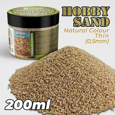 GSW: Terrain Series - Hobby Sand Natural/Thin (0.5mm / 200ml)