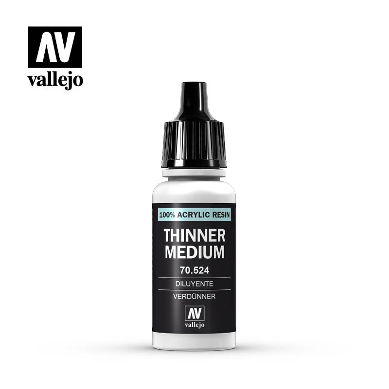 Vallejo: Thinner Medium (17mL) (70.524)
