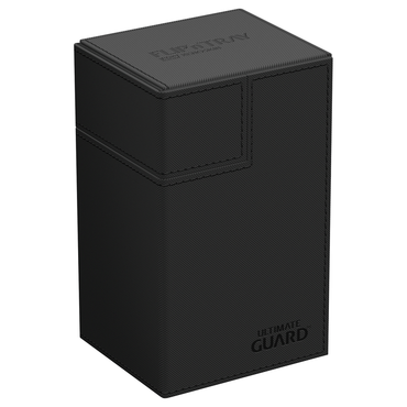 Ultimate Guard Deck Box: Flip’n’Tray - Black (Holds 80+)