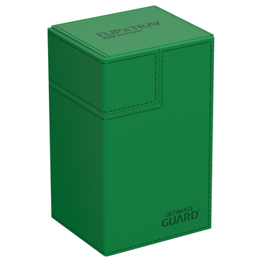 Ultimate Guard Deck Box: Flip’n’Tray - Green (Holds 80+)