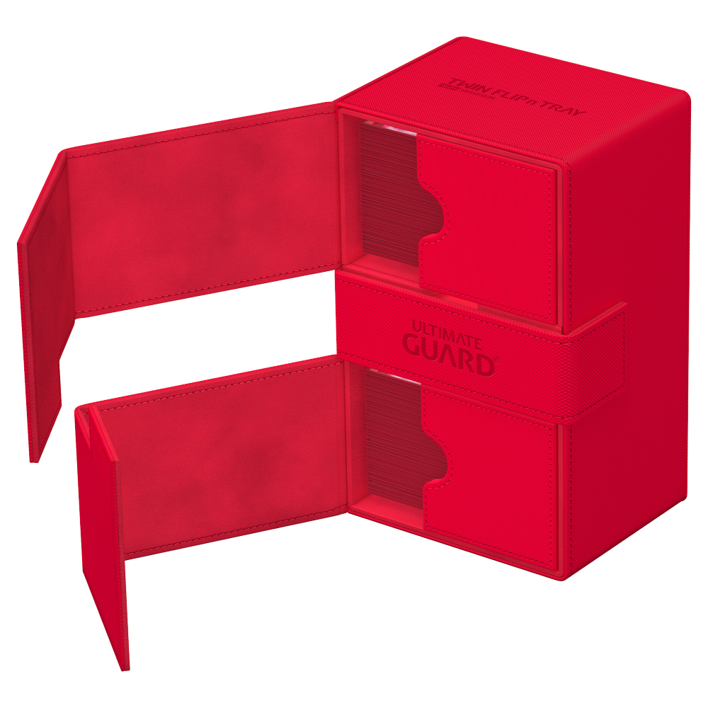 Twin Flip N Tray Deck Box - Red (160+)