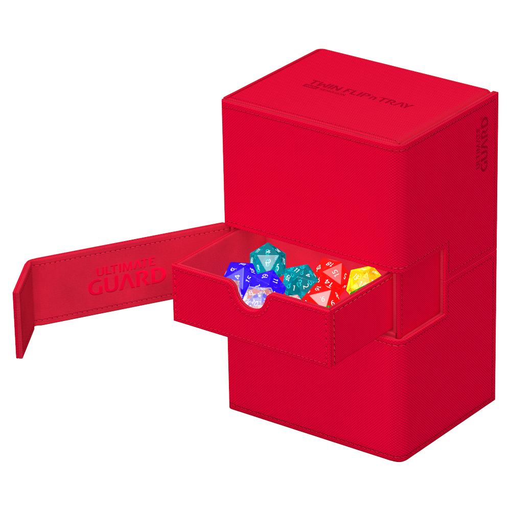 Twin Flip N Tray Deck Box - Red (160+)
