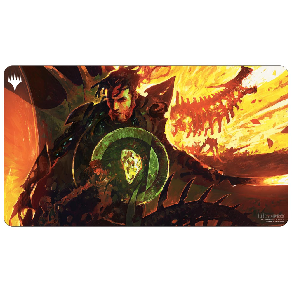 MTG Playmat: The Brothers' War - Mishra's Command (Ultra Pro)