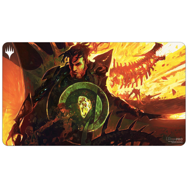 MTG Playmat: The Brothers' War - Mishra's Command (Ultra Pro)