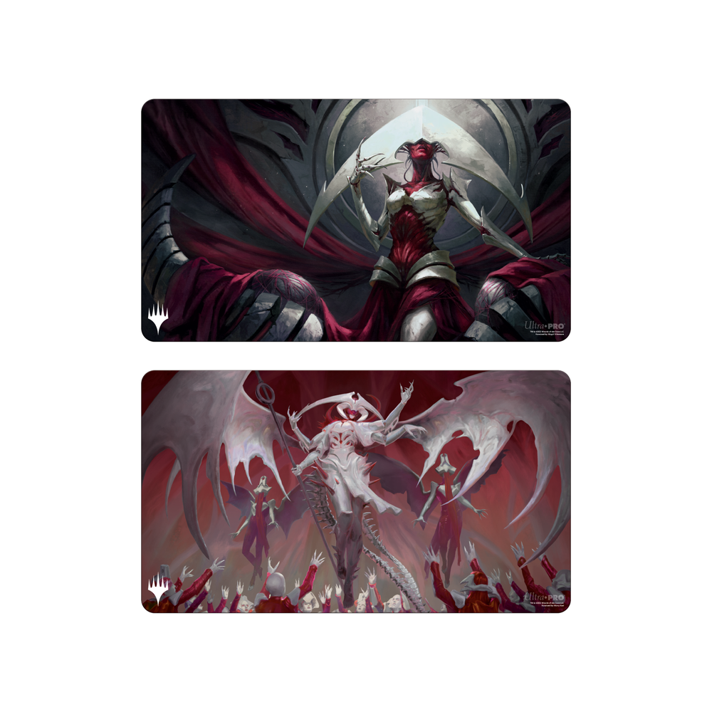 MTG Playmat: Phyrexia All Will Be One - Elesh Norn & Atraxa (AR Enhanced Double-Sided / Ultra Pro)