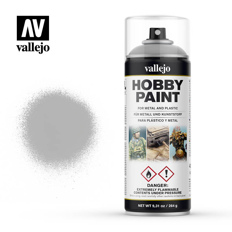 Vallejo: Spray - Grey (400mL)