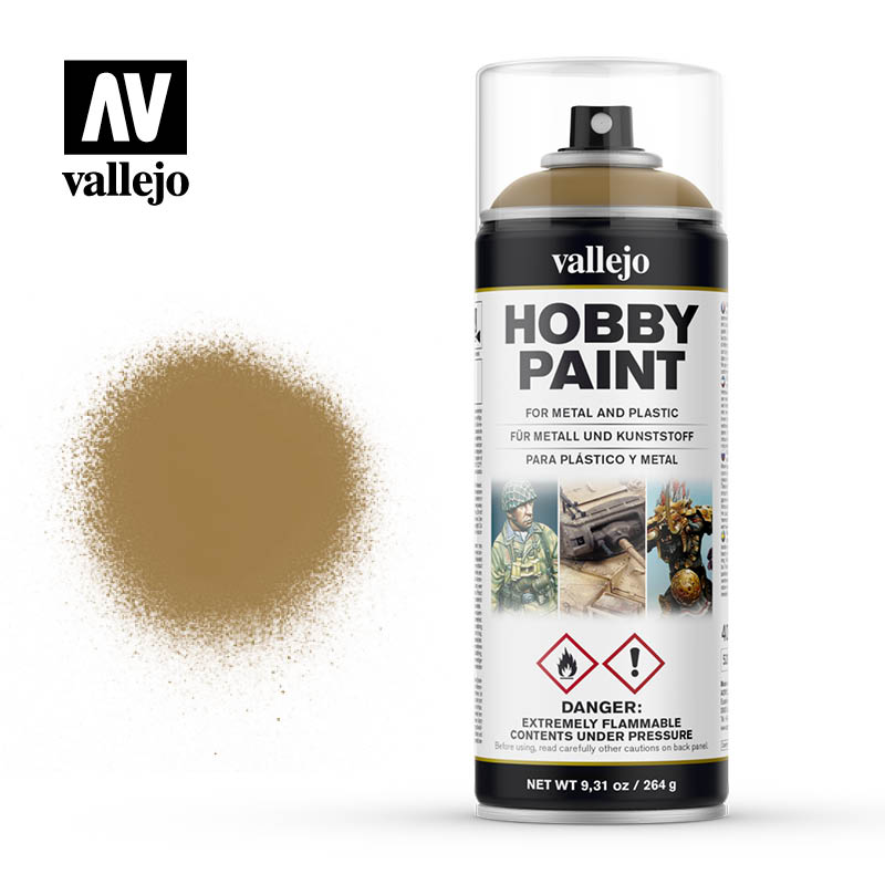 Vallejo: Spray - Desert Yellow (400mL)