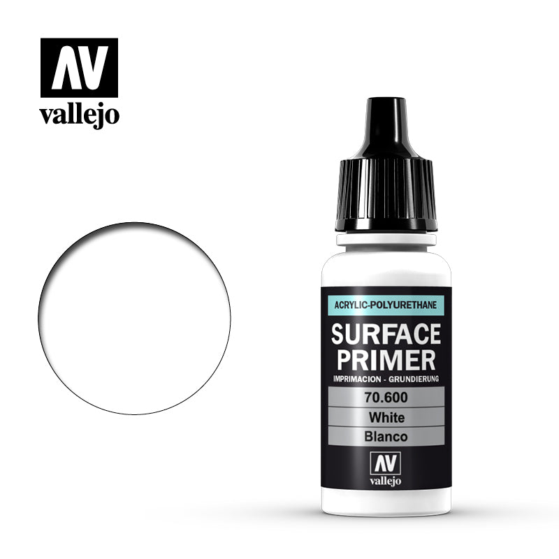 Vallejo: Surface Primer - White (17ml) (70.600)