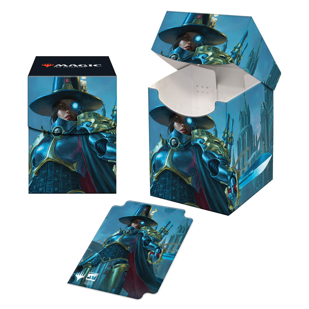 Warhammer 40K Commander Inquisitor Greyfax 100+ Deck Box for Magic: The Gathering - Ultra Pro Deck Boxes