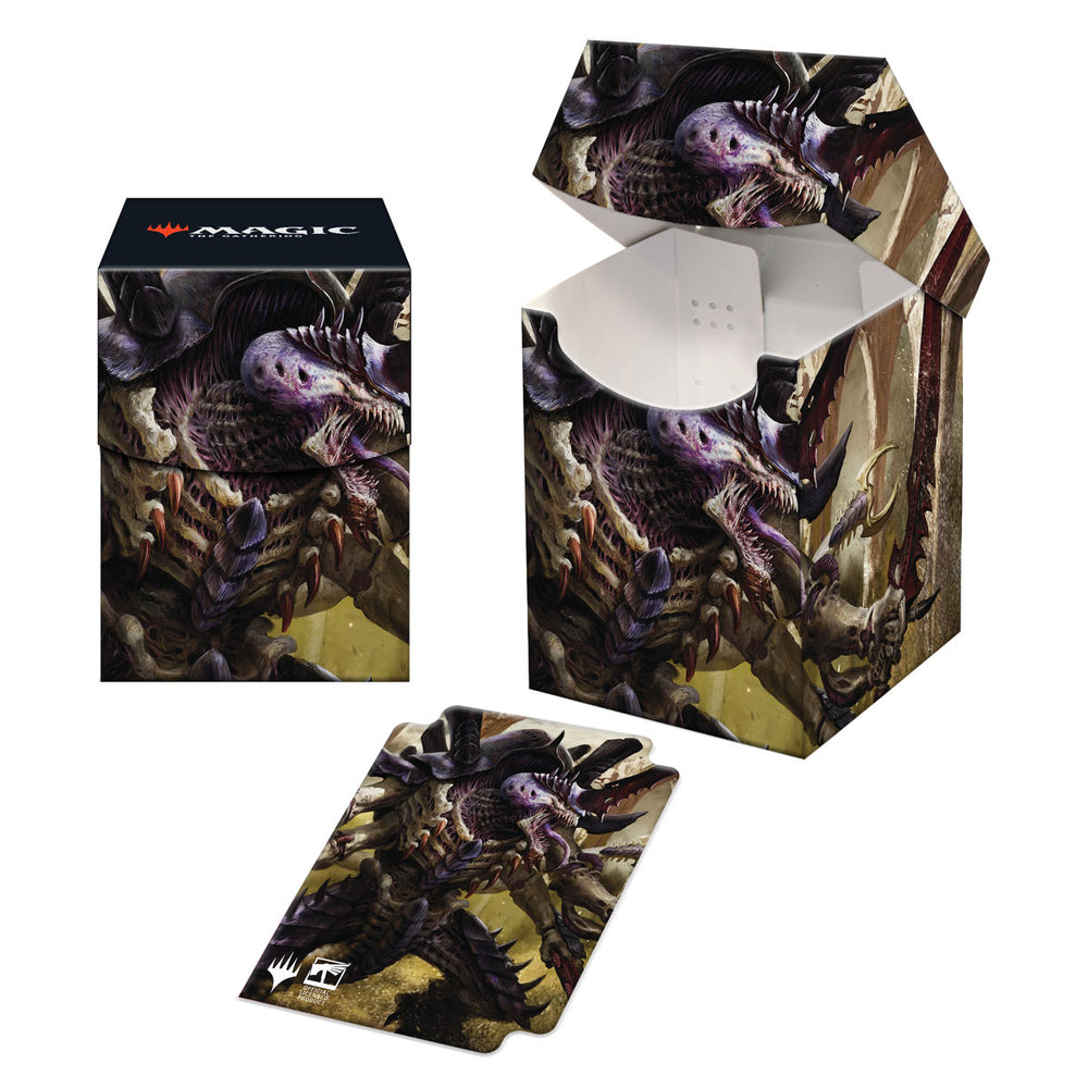 Warhammer 40K Commander The Swarmlord 100+ Deck Box for Magic: The Gathering - Ultra Pro Deck Boxes