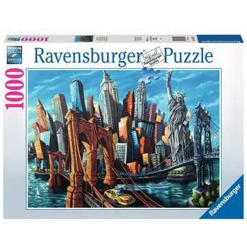 Puzzle: Ravensburger - 1000 Pieces: Welcome to New York