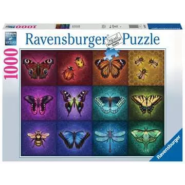 Puzzle: Ravensburger - 1000 Pieces: Winged Things