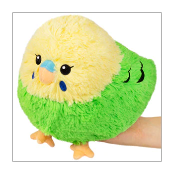 Squishable Mini: Budgie Yellow/Green