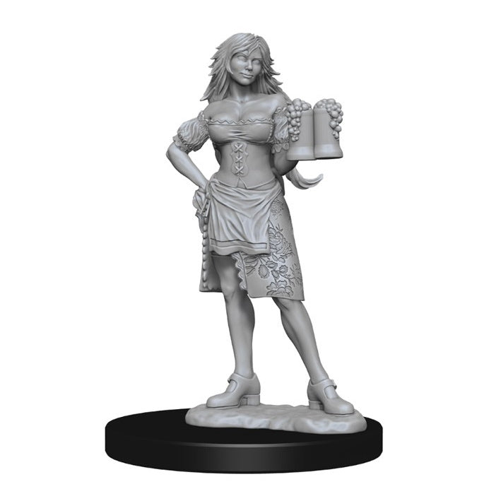 Pathfinder Minis: Bartender & Dancing Girl
