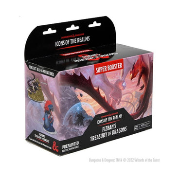 Dungeons & Dragons Miniatures: Icons of the Realms - Fizban's Treasury Super Booster