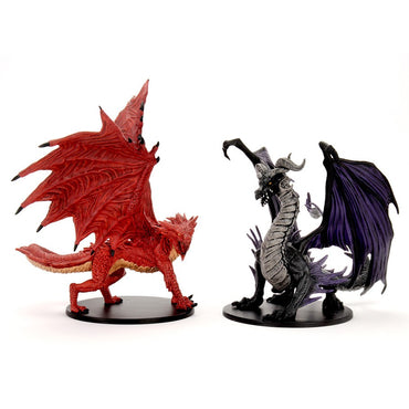 Adult Red & Black Dragons